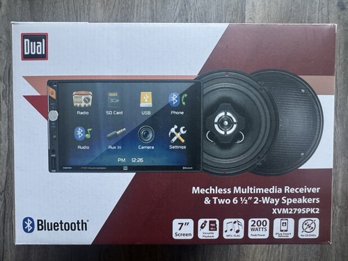 Dual double din multimedia - dual, 7"